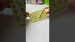 Easy envelope tutorial 💌🌷💜 #paperenvelop #papercraft #easycraft #tutorial #aestheticdiy #trending