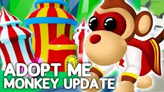 CONFIRMED Monkey Fairground 2021 Update! Roblox Adopt Me New Monkey Pets Update Release Date