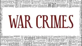 A war crime🌎🌐🚔a serious violation of international humanitarian law committed during armed conflict.