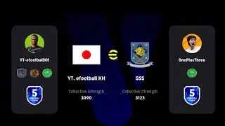 eFootball 2025 mobile Vs OnePlusThree  🔥Thrilling Game !! 🤣🤫😂