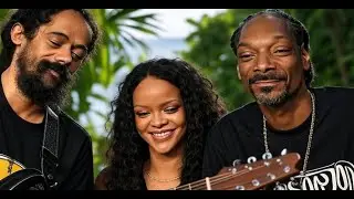 Damian Marley ft Snoop Dogg & Rihanna - ghetto in heaven (official AI music video)