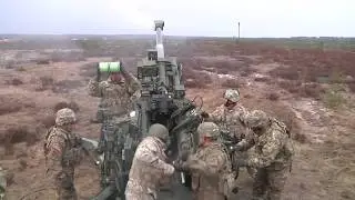 Deadly Firepower  M777 Howitzer Artillery Live Fire