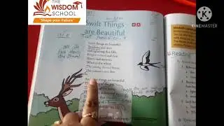 Grade 4/ Eng R/ Poem Swift Things are Beautiful B W /Jan 11