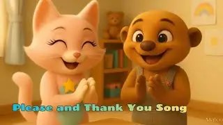Learn the Magic Words! Please and Thank You Song for Kids | Matcou Music 🌈✨