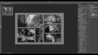 Thumbnails Values Exercise - Photoshop Speedpainting
