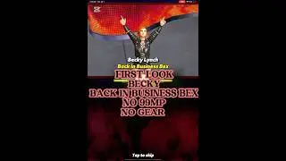 First Look Becky Back in Business Bex No Gear No 99MP #officialscopelycontentcreator #wwechampions