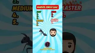 Can You Guess The Marvel Character By EMOJI? #quiz #marvel #games
