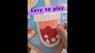 Creative EVA Foam Sticker #b2b #diycrafts #toysforkids
