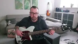 Ibanez tmb 100 over fender mustang gtx100  Red Hot Chili Peppers cover