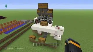 Minecraft Survival Tactics: Auto Furnace w/bonus chest unloader.