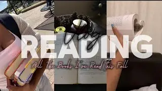 A Quiet Fall Reading Vlog | All the Books I&rsquo;ve Been Reading 🍂📚