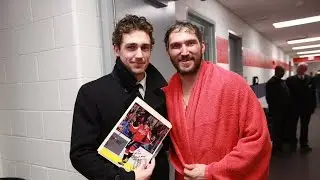 [TodaySports] Wood Finally Meets Ovechkin | Ten years ago, Devils rookie Miles Wood vowed that he