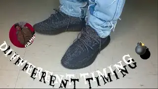 The one kind  Feet Review 350 Yeezy V2 Black Reflective