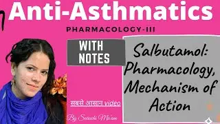 Anti-Asthmatics l Pharmacology l Salbutamol l Mechanism of Action ll Pharmacology III UNIT 1