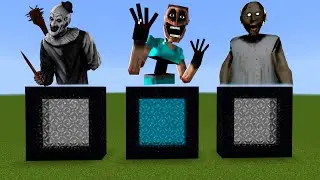 Never Make A Portal To The Terrifier, Mimicer, Granny Dimension in Minecraft!