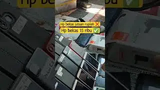 Lapak Hp termurah dipasar loak jembatan item Jatinegara #shortvideo #hpbekas #hpmurah