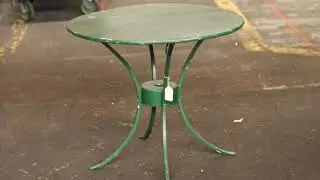 Wrought Iron and Steel Vintage Outdoor Patio Furniture -- Harveys on Beverly