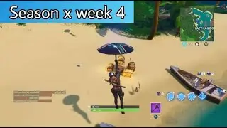 search a chest within 60 second after landing||fortnite season x week 4