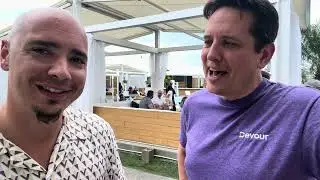 Эксклюзивное интервью с Чадом Хорном из Devour! (Конференция Blockchain Futurist)