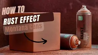 Как использовать аэрозольную краску Montana Rust Effect: советы и руководство