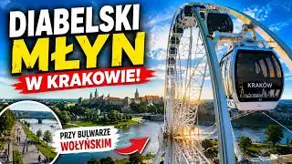 Diabelski młyn w Krakowie przy bulwarze Wołyńskim.