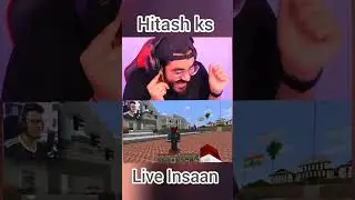 hitash ks live Insaan Minecraft calling movement