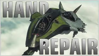 I spent four hours repairing my ENTIRE ship by hand in Star Citizen