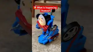 What is happening to Thomas 😱? #transformers #transformer #thomas #thomasthetankengine #modeltrain