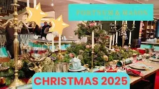 FORTNUM & MASON London Christmas shopping 2025 - ⭐️🎄⭐️