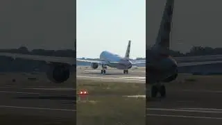 A320 American Airlines Smooth Landing at Washington DC Airport ✈️ | Realistic Flight Sim