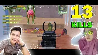 AUTO ON FIRE KETIKA GUNAKAN FOREST ELF SET + GROZA FOREST RAIDER | 13 KILLS!! | PUBG MOBILE