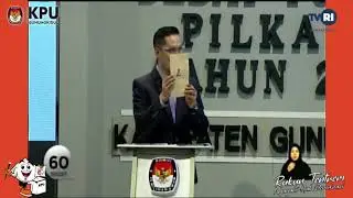 Debat Gunungkidul: Paslon Diuji Pertanyaan Cepat