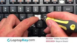 Keyboard Key Repair Guide | Logitech Wired Illuminated Keyboard K740 | Install Repair Fix Y-UY95