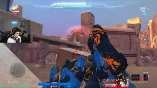 HALO 5 CHAMP 1 GAMEPLAY - 27 KILLS w/ 4K DAMAGE (Refuge CTF)