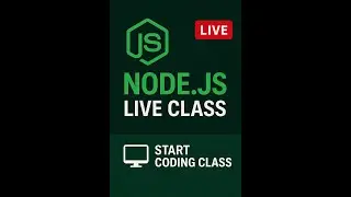 Node.js Live Class 12 October 2025-III | Start Coding Class | Learn Node.js from Scratch🔥🔥
