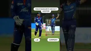 your favourite wicket keeper ❓🤔 #shortsfeet #ytshorts #youtubeshorts#ipl#cricket #dc #csk #yt#shorts
