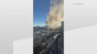 Fire at Buckhead Saloon on Roswell Road