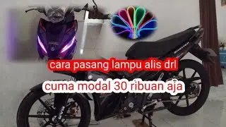 Cara pasang lampu alis drl di jupiter mx new