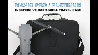 MAVIC PRO & PLATINUM HARD SHELL SHOULDER TRAVEL CASE - Review and Demo