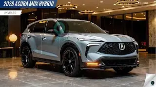 Представлен новый Acura MDX Hybrid 2026 года — воплощение максимальной силы, интеллекта и красоты!
