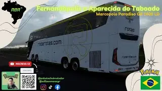Marcopolo Paradiso G8 1600 LD Fernadópolis a Aparecida do Taboado