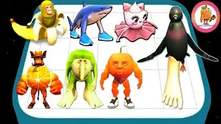 Battle War - Merge Brainrot Evolution  - Tung Tung Tung Sahur - Merge Monster New Gameplay Part 1