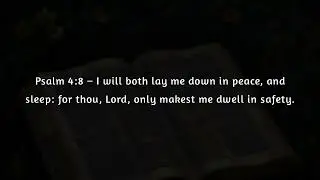25 Bible Verses for Protection | God&rsquo;s Shield Over Your Life | Powerful Scripture Reading