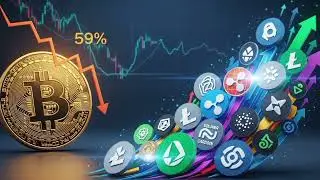 Altcoins Eye Breakout as Bitcoin Dominance Dips to 59%Description: