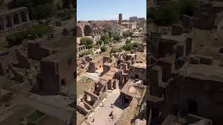 Roman forum&rsquo;s best view from palatine hill