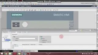 Siemens HMI/PLC - связь (базовый пример)