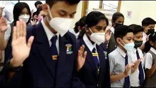 SRI UTAMA SCHOOLS PREFECTS, MONITORS & ASST. MONITORS INSTALLATION 07 07 22