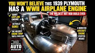 WHOA!!  What??  1939 Plymouth Radial Engine Hot Rod