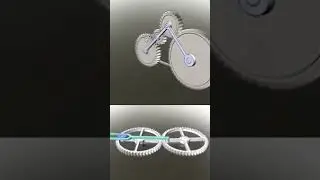 Helical gear mechanism||mechanical mechanism #3d #cad #animation #shorts #engineering #solidworks