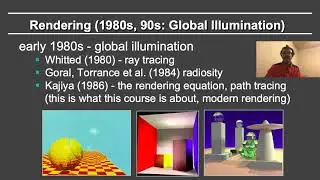 Online Computer Graphics II: Rendering: Introduction and Overview